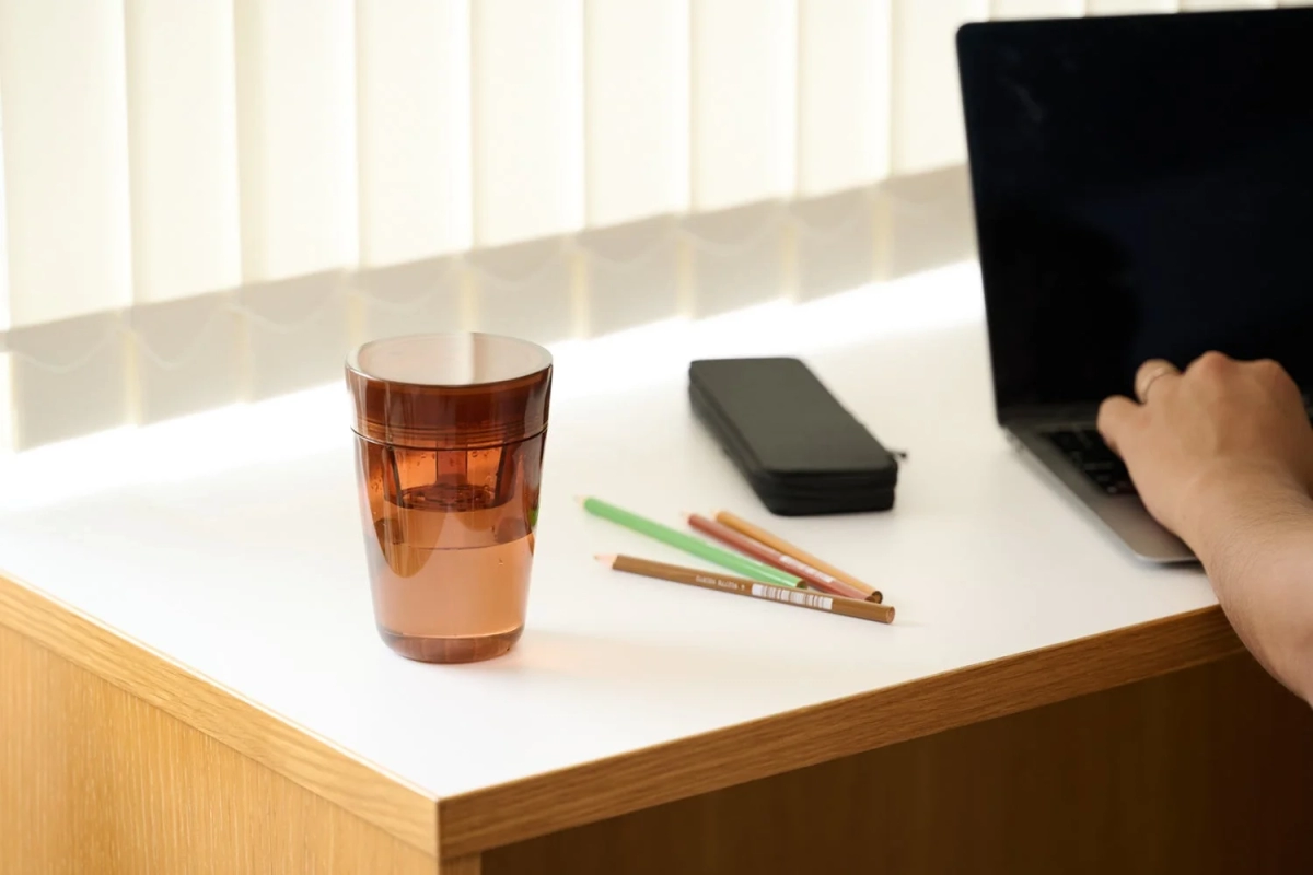 デスクワーク中も