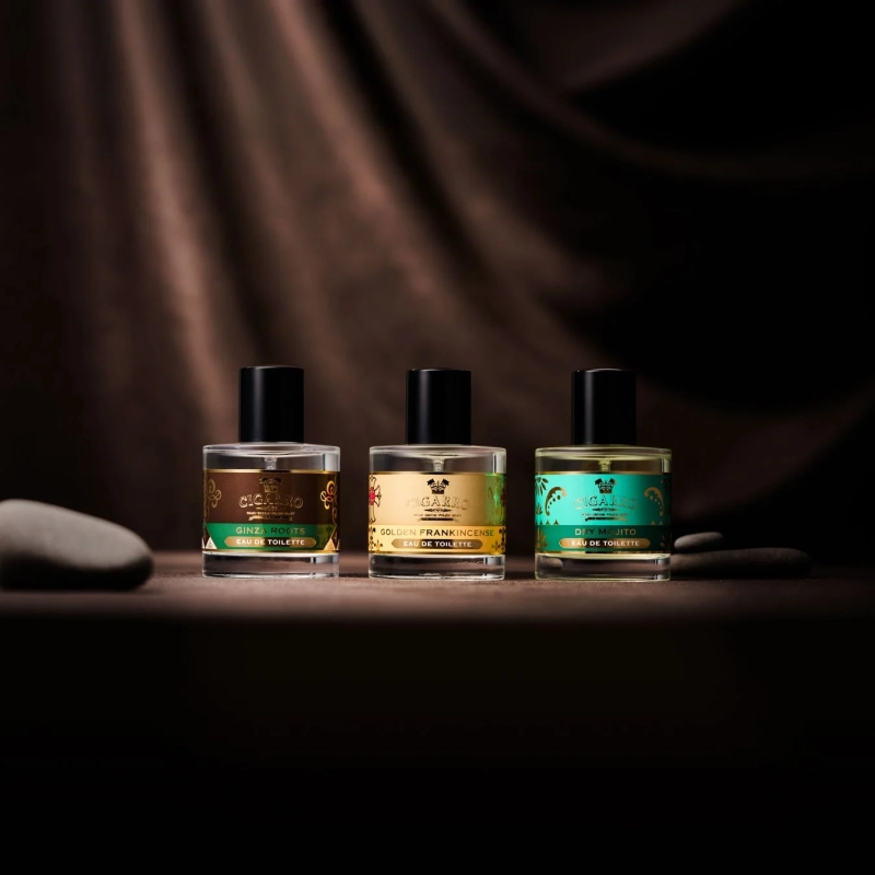CIGARRO オードトワレ3種のボトル