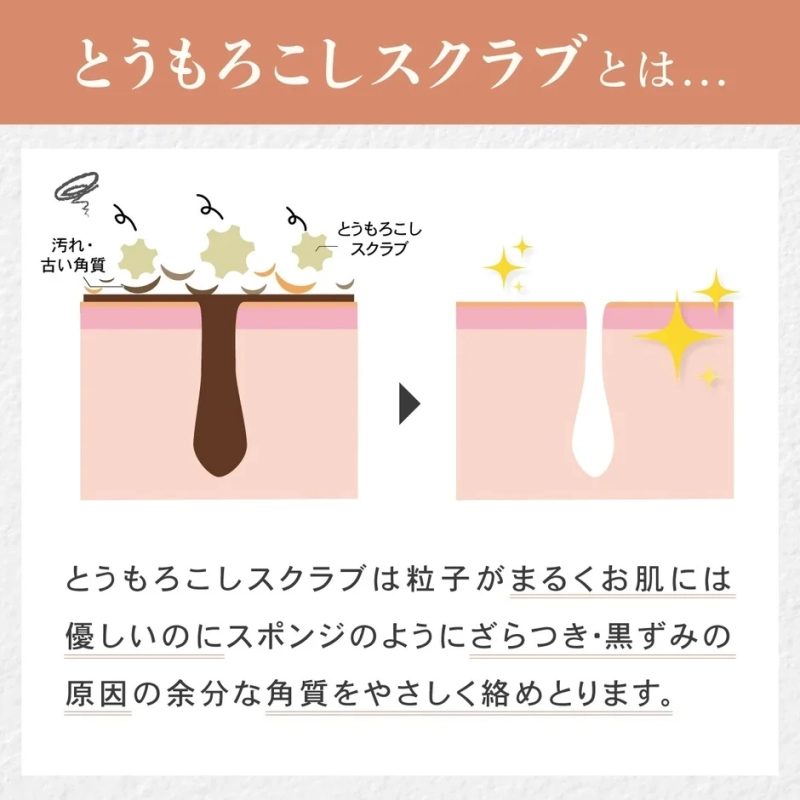 とうもろこしスクラブ