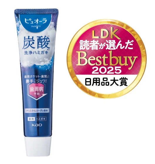 ピュオーラ 炭酸ハミガキ クリスタルソーダの香味