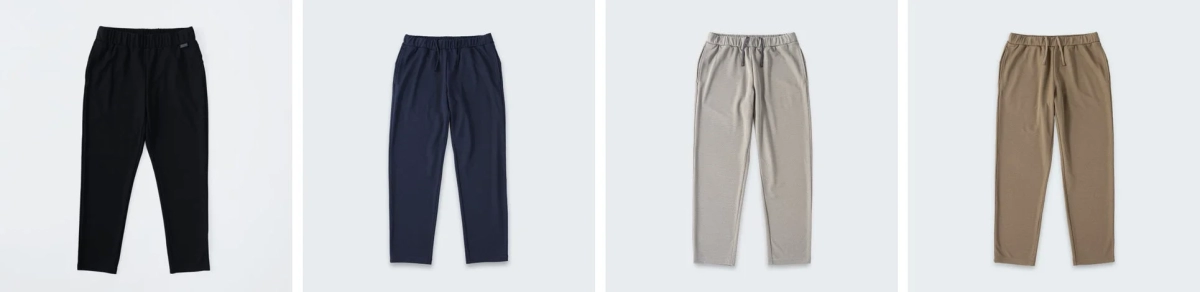 Relaxing Meshシリーズのロングパンツ