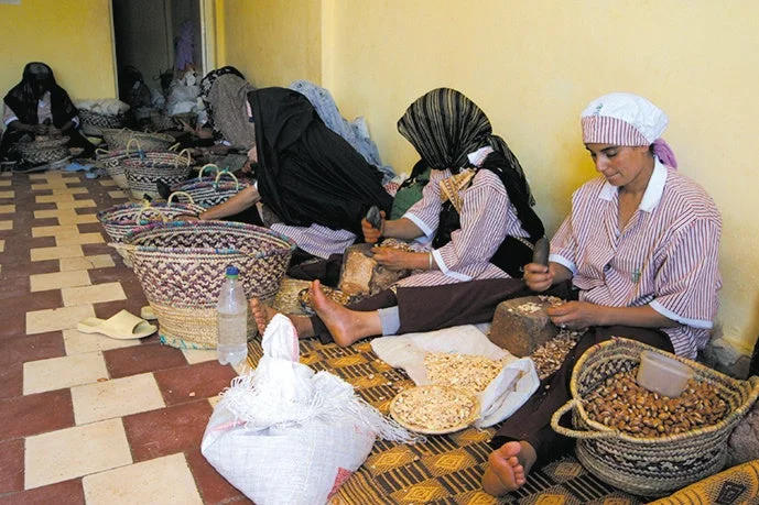 モロッコの女性たち