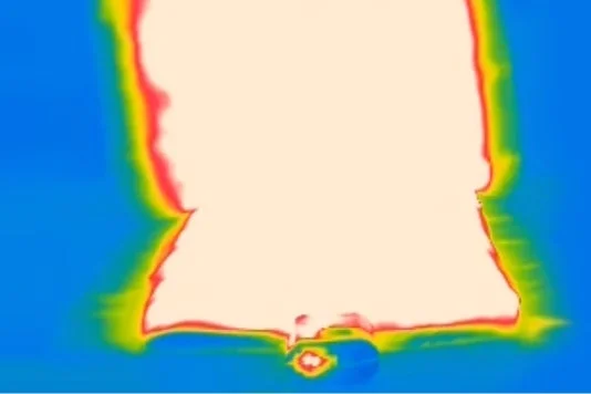 熱画像（抽象）